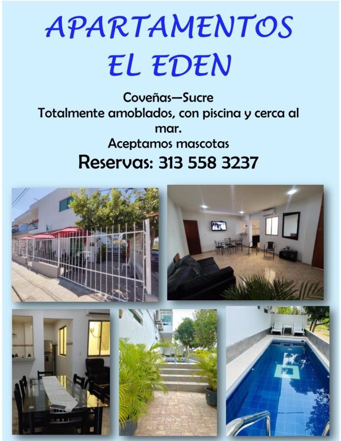 Apartamento El Eden Covenas 201アパートメント エクステリア 写真